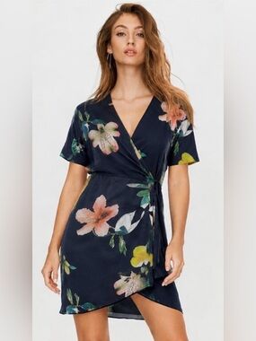 Aritzia Babaton Wallace Wrap Dress